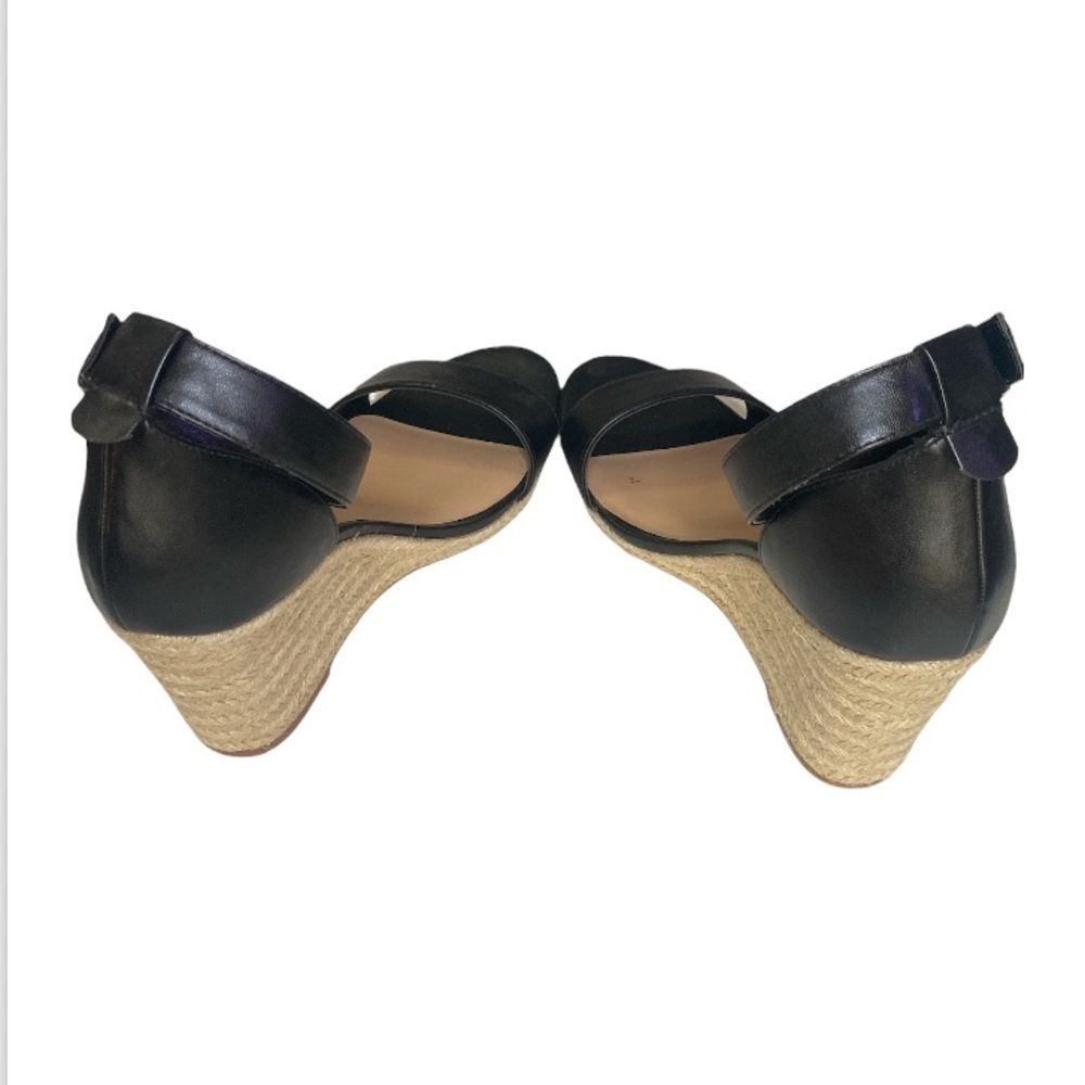 A NEW DAY black wedge espadrille one strap // 11 - Picture 6 of 7